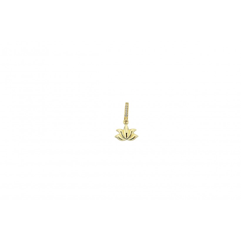 Lotus Taşlı Charm Lotus Taşlı Charm