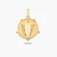 Taşlı Lotus Kolye Charm