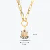 Mor Lotus Charm Kolye Mor Lotus Charm Kolye
