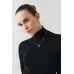 Oval Lacivert Taşlı Madalyon Uç Tel Kolye Oval Lacivert Taşlı Madalyon Uç Tel Kolye