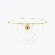 Madalyon Uç Modern Gotik Choker