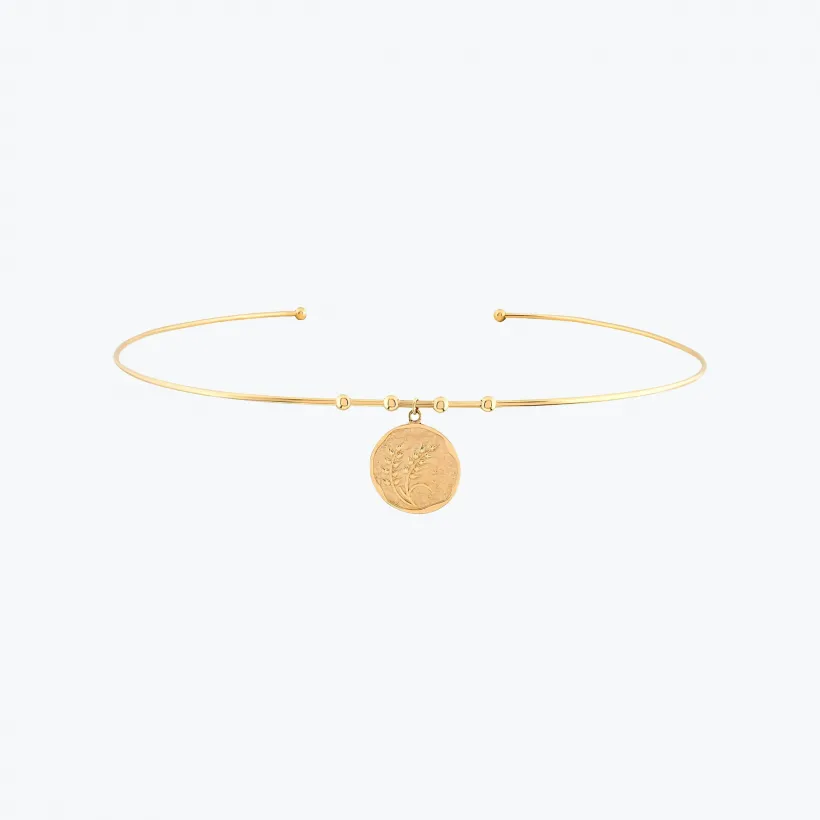 Başak Damga Uçlu Tel Choker Başak Damga Uçlu Tel Choker