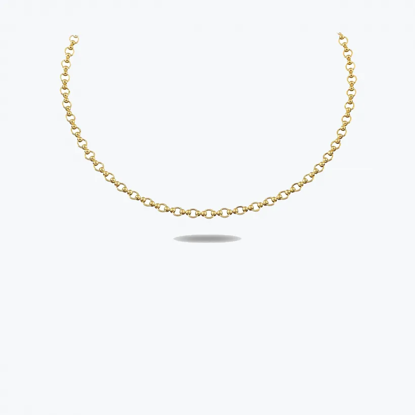 Sade Zincir Choker Sade Zincir Choker