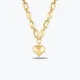 Altın Rich Heart Kolye