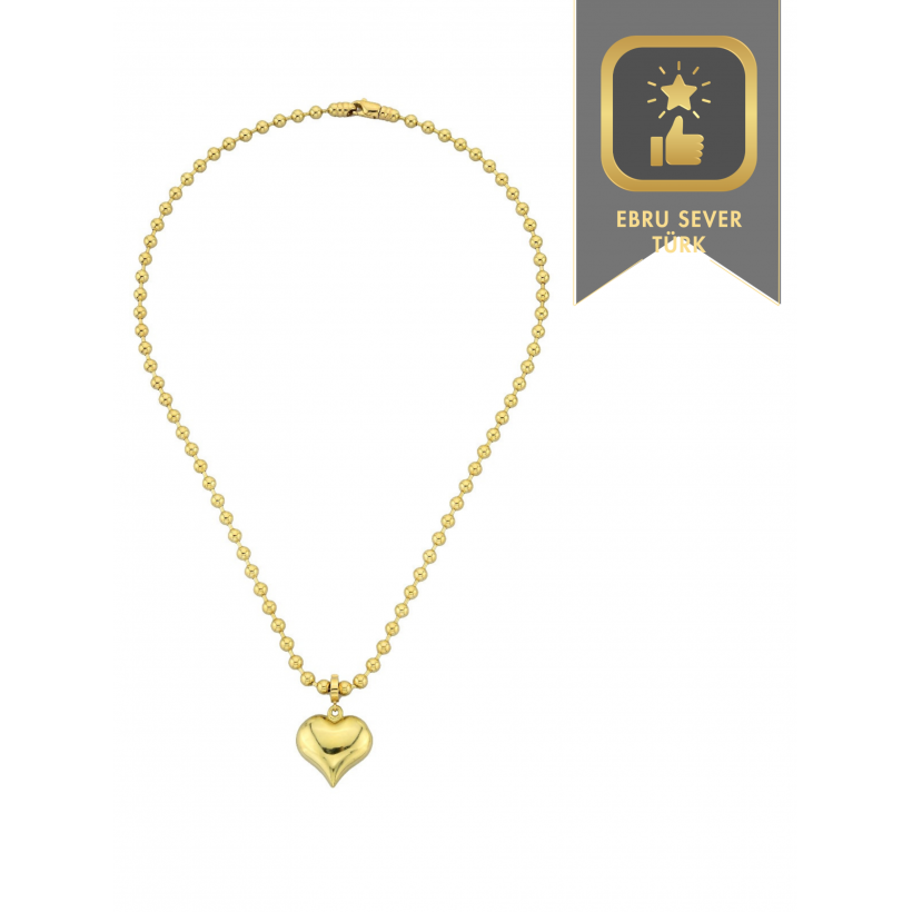 Kalp Charm Kolye Kalp Charm Kolye