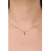 Kare Taşlı Uzun Üçgenli Kolye Kare Taşlı Uzun Üçgenli Kolye