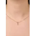 Oval Taşlı Ezme Forse Zincir Halkalı ve Toplu Kolye Oval Taşlı Ezme Forse Zincir Halkalı ve Toplu Kolye